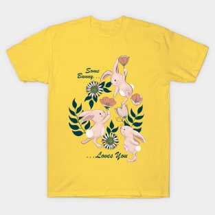 Spring Bunnies and Blooms T-Shirt